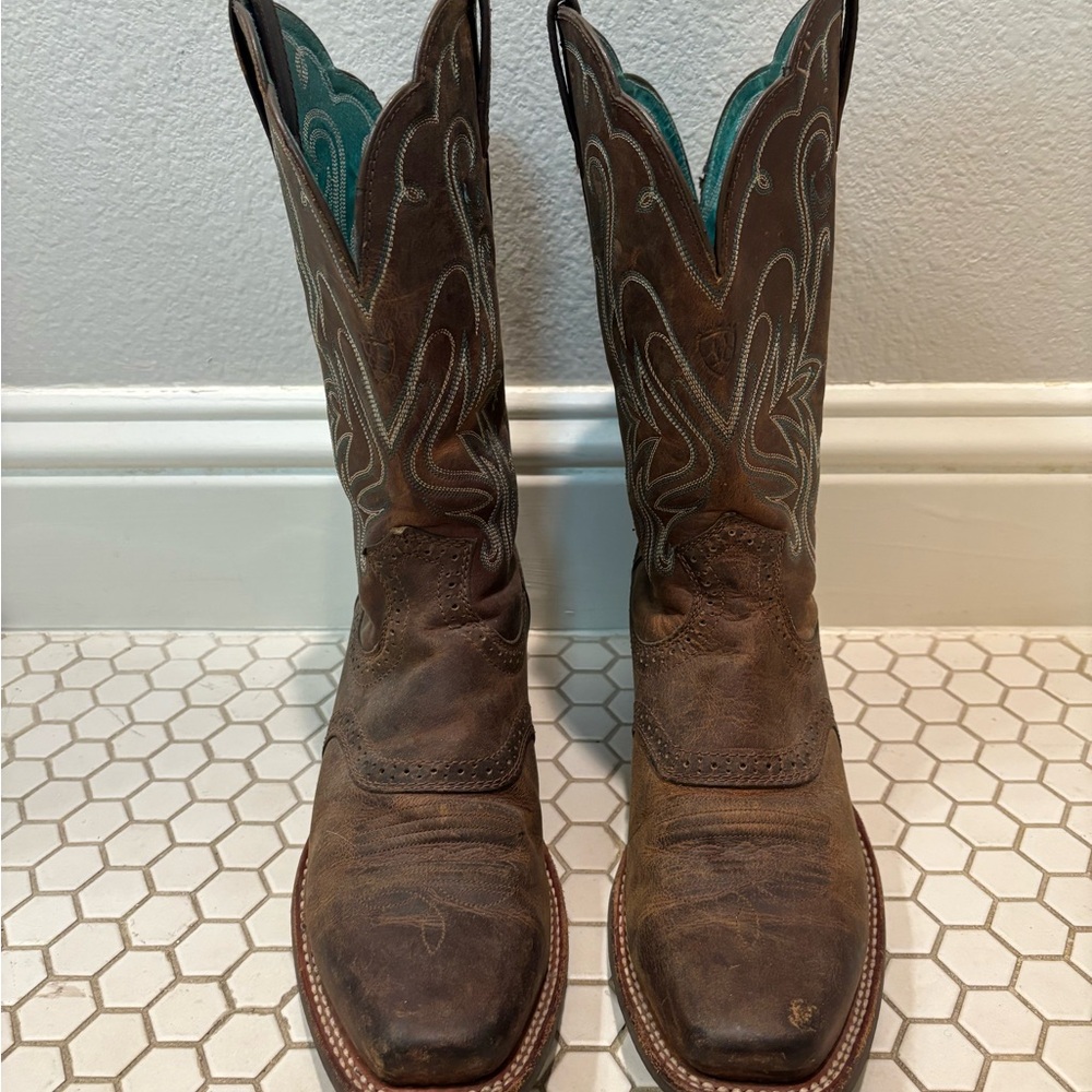 Ariat Brown Heeled Boots